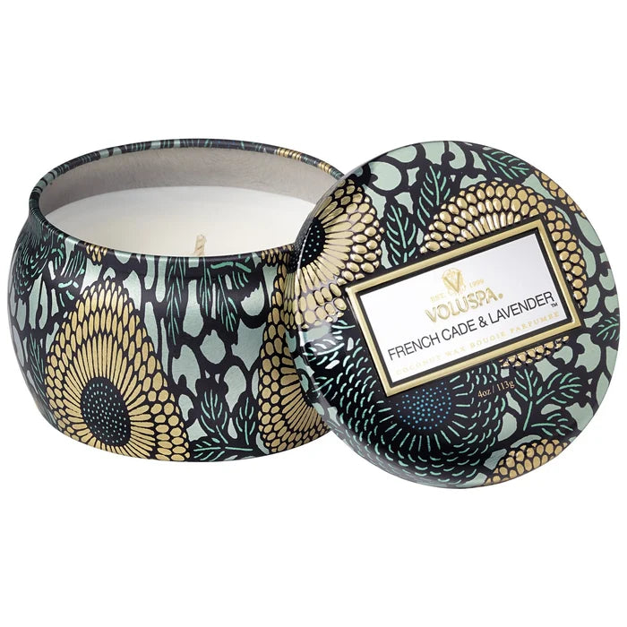 French Cade Lavender Mini Tin Candle - Madison's Niche