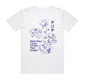 Furbaby Frolic Blue T-Shirt - Bingo Merch