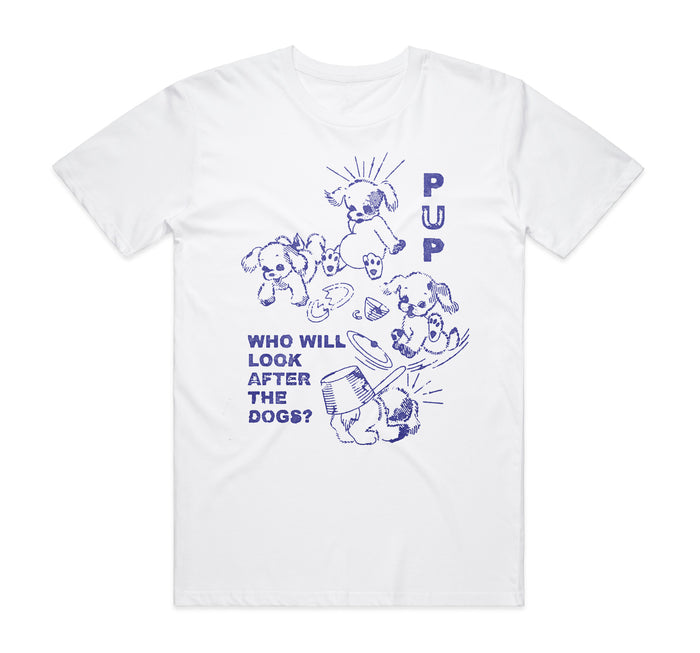 Furbaby Frolic Blue T-Shirt - Bingo Merch