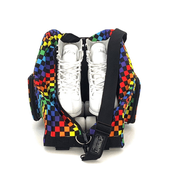 Fydelity Skate Bag - Rainbow Check
