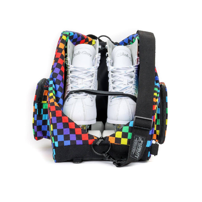 Fydelity Skate Bag - Rainbow Check