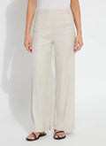 Gabriela Linen Hi Waist Wide Leg Pant - Madison's Niche