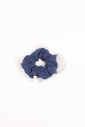 Petal and Pup USA ACCESSORIES Georgia Scrunchie - Dark Blue One Size