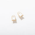 Ghost Enamel Stud Earrings