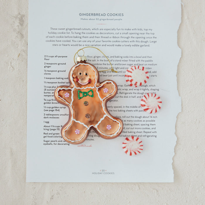 Gingerbread Man Ornament
