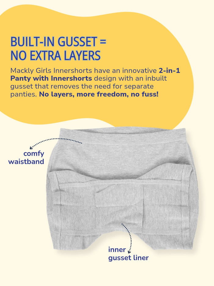 Girls Innershorts - Pack of 6