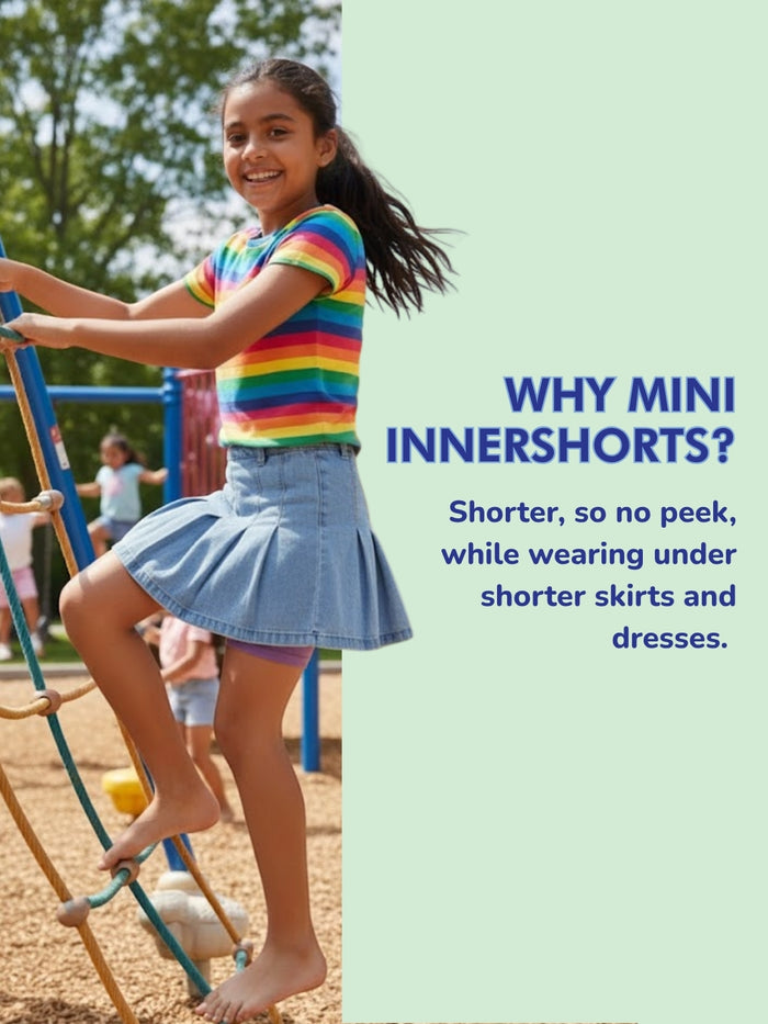 Girls Mini Innershorts - Pack of 2