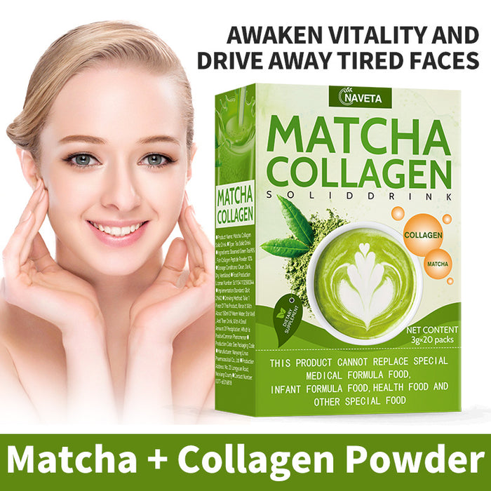 Glutathione Collagen Matcha Powder by DigestWell Co.