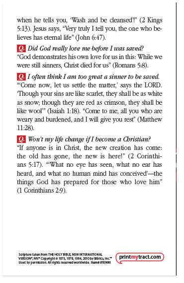 God Answers Your Questions (NIV)