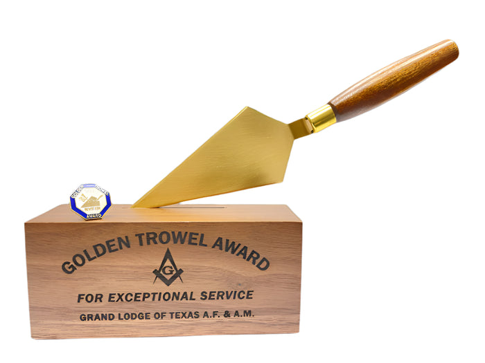 Golden Trowel Award (Fill in Information Below)