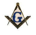 Grand Lodge of Texas Auto Emblem
