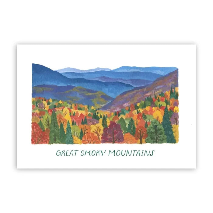 Great Smoky Mountains National Park 8" x 10" Print