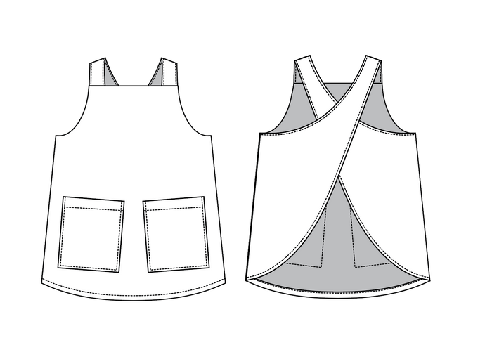 Grown-Up Apron GU06