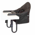 Guzzie & Guss - Perch Hook On Highchair - Black-Clip On High Chairs-Posh Baby