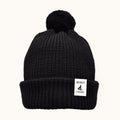 Hadsel Black Pom Pom Beanie - Bingo Merch