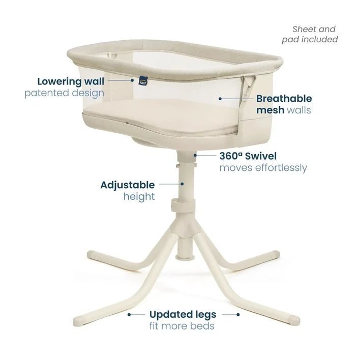 Halo - BassiNest Swivel Sleeper 4.0-Bassinets + Cradles-Posh Baby