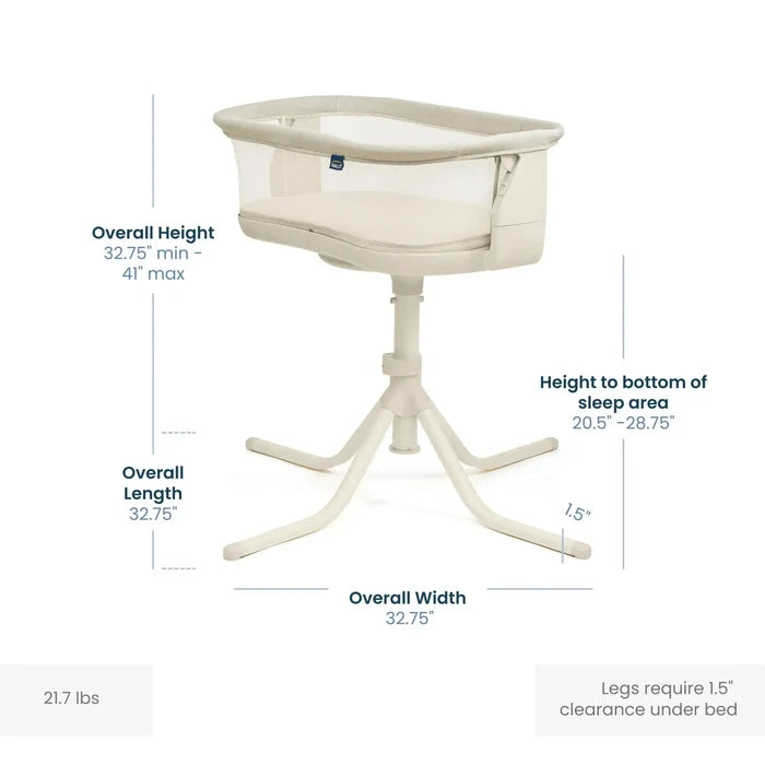 Halo - BassiNest Swivel Sleeper 4.0-Bassinets + Cradles-Posh Baby