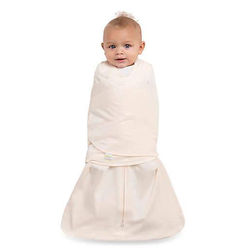 Halo - Organic Cotton Sleepsack Swaddle-2-in-1 Swaddles-Cream-0-3M-Posh Baby