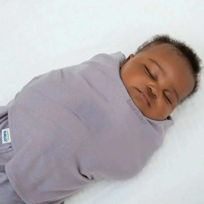 Halo - Organic Cotton Sleepsack Swaddle-2-in-1 Swaddles-Cream-0-3M-Posh Baby
