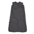Halo - Super Soft Bamboo Sleepsack Swaddle - 2.0 Tog-2-in-1 Swaddles-Charcoal-0-3M-Posh Baby