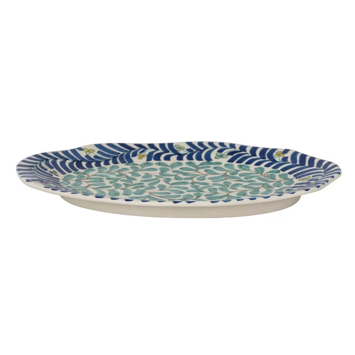 Hand-Painted Vines Platter - Madison's Niche