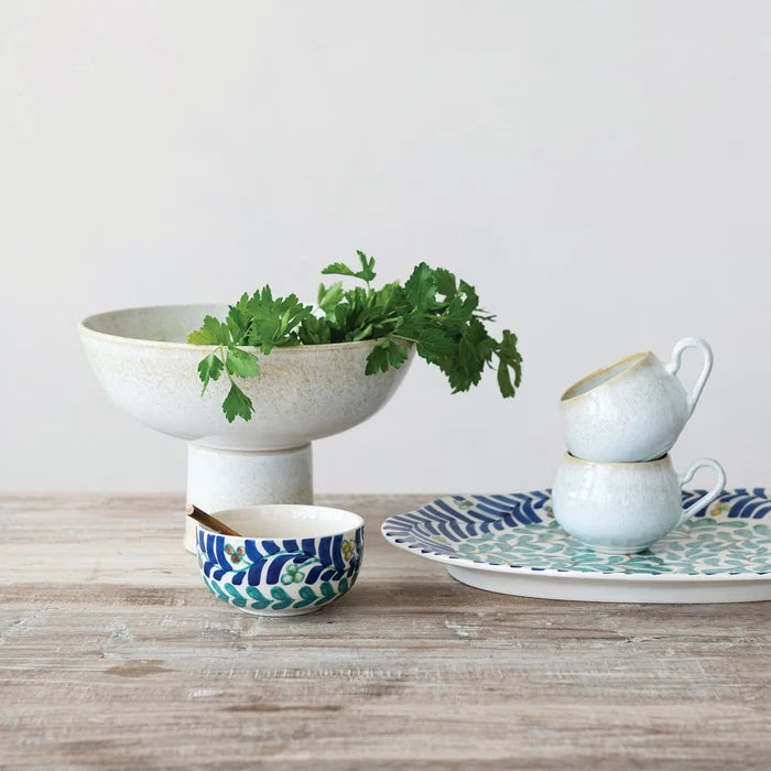 Hand-Painted Vines Platter - Madison's Niche