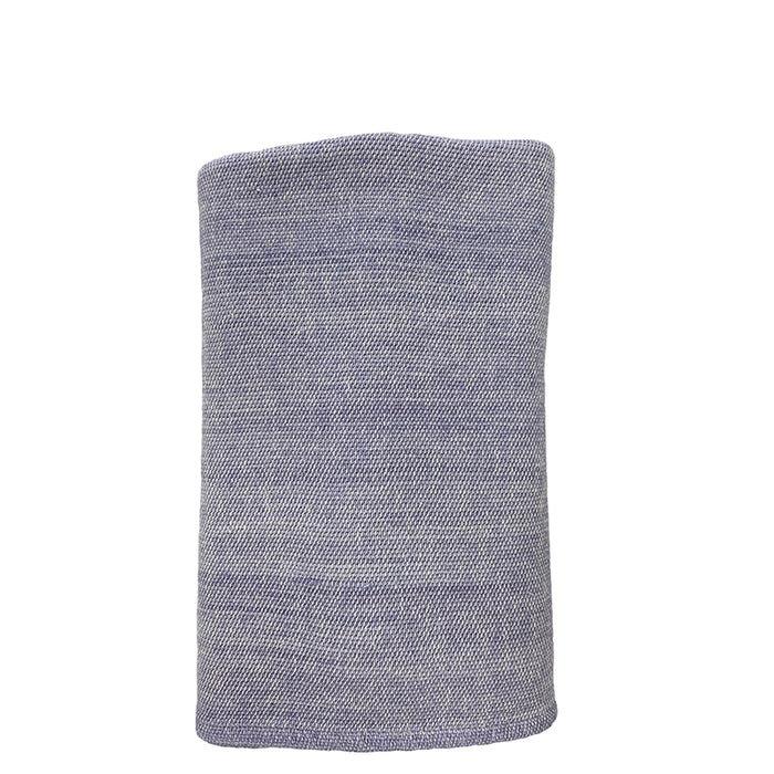 Handwoven Bamboo Baby Blanket Blue