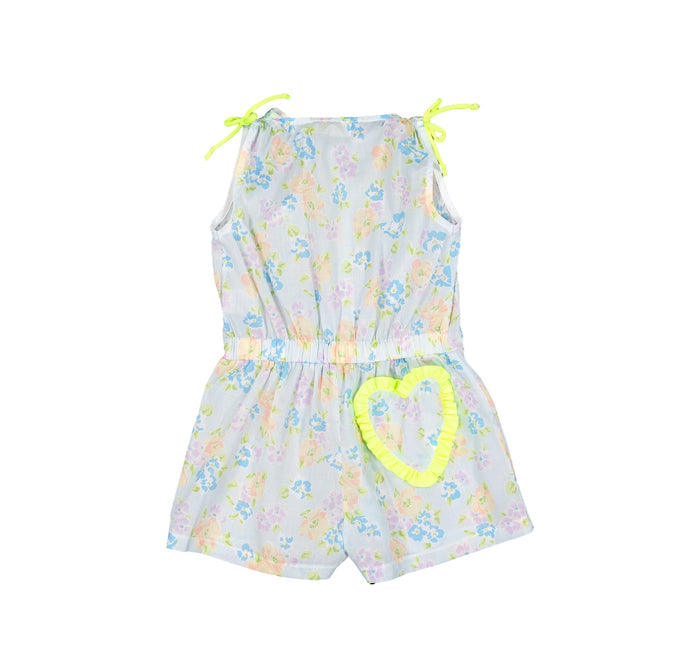 Hawaian Flowers Jumpsuit Shorts