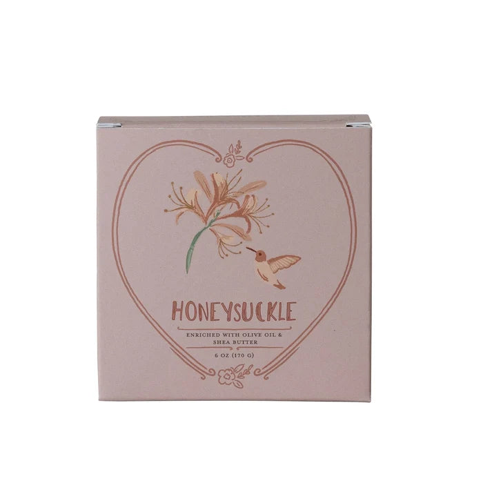 Heart Bar Soap in Honeysuckle - Madison's Niche