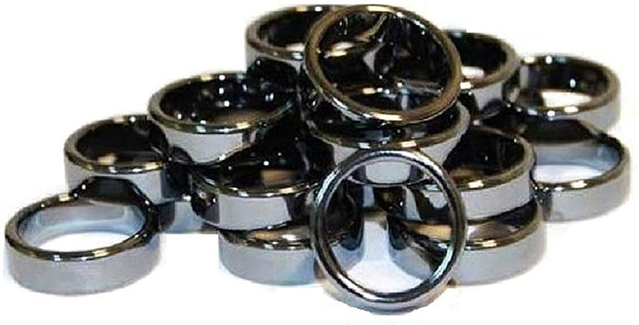 Hematite Rings - Remove Negative Energy From Your Body. (Free Shipping)