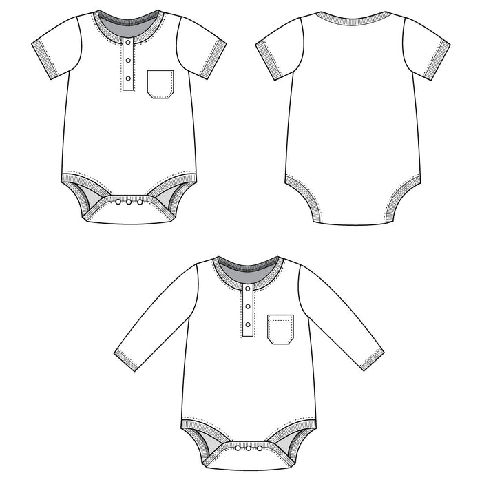 henley bodysuit : 137