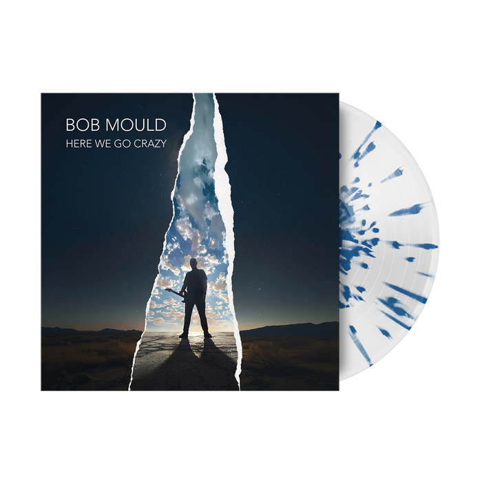 Here We Go Crazy Limited Edition Clear With Blue Splatter LP (D2C Exclusive) - Bingo Merch