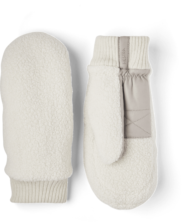 Hestra Emilia Gloves in Off White/Natural Grey