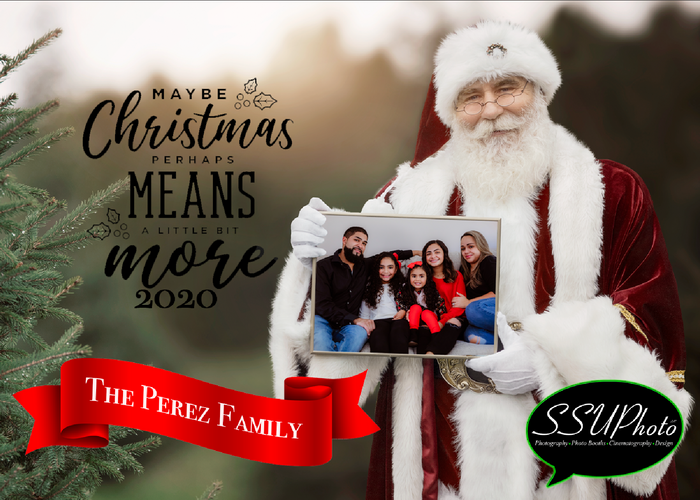 Holiday Cards photos with Santa