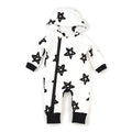 hood zip coverall : 96