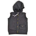 hooded vest : 95
