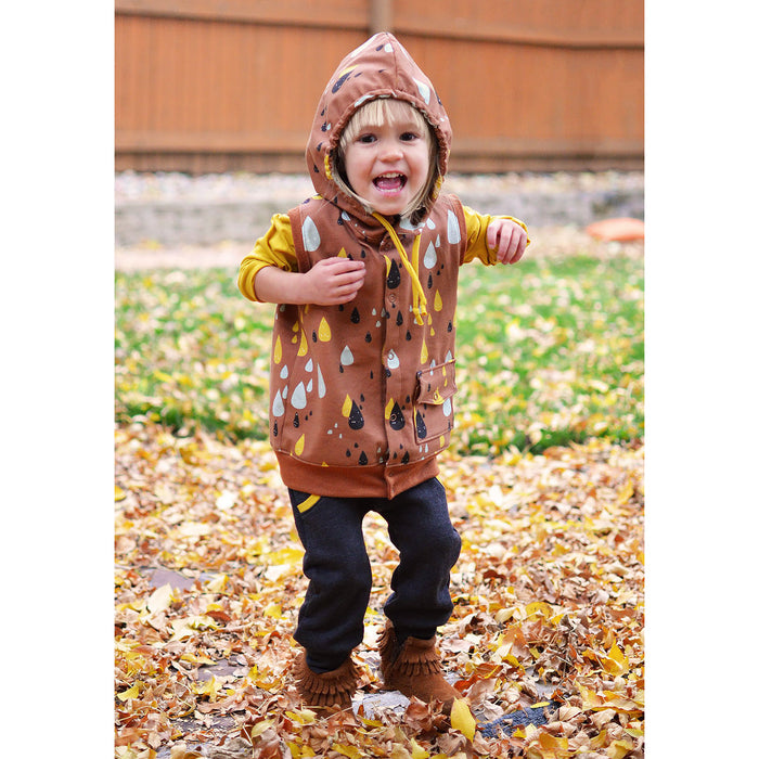 hooded vest : 95