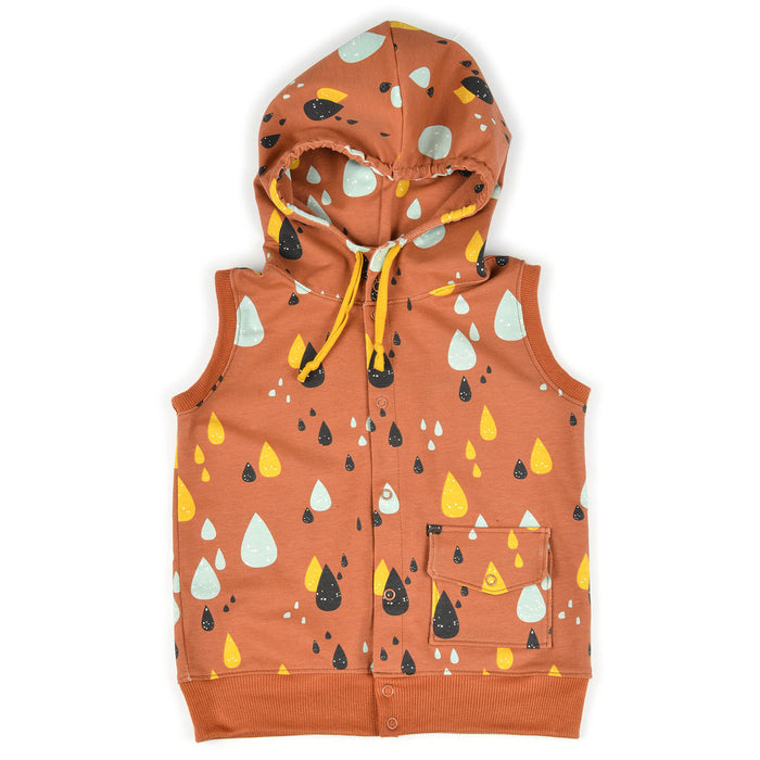hooded vest : 95