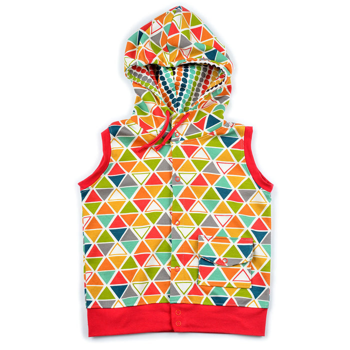 hooded vest : 95