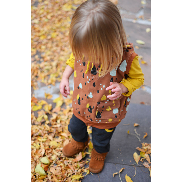 hooded vest : 95