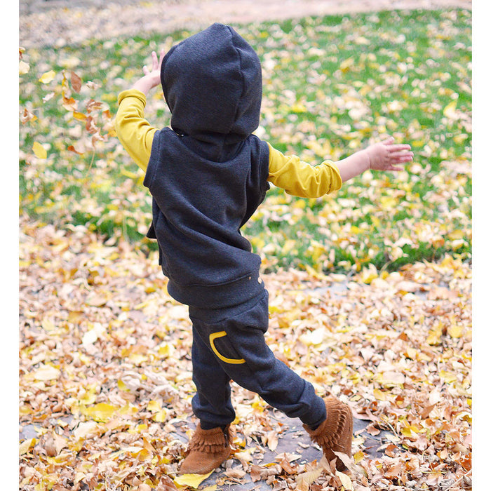 hooded vest : 95