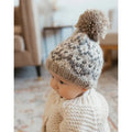Huggalugs - Knit Beanie - Fairisle Pebble