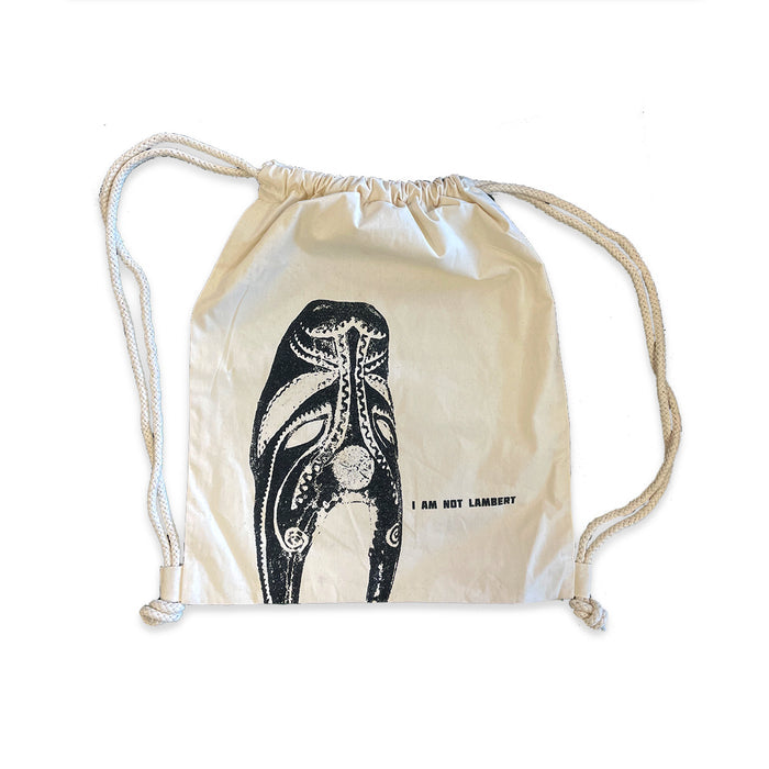 I Am Not Lambert Drawstring Bag