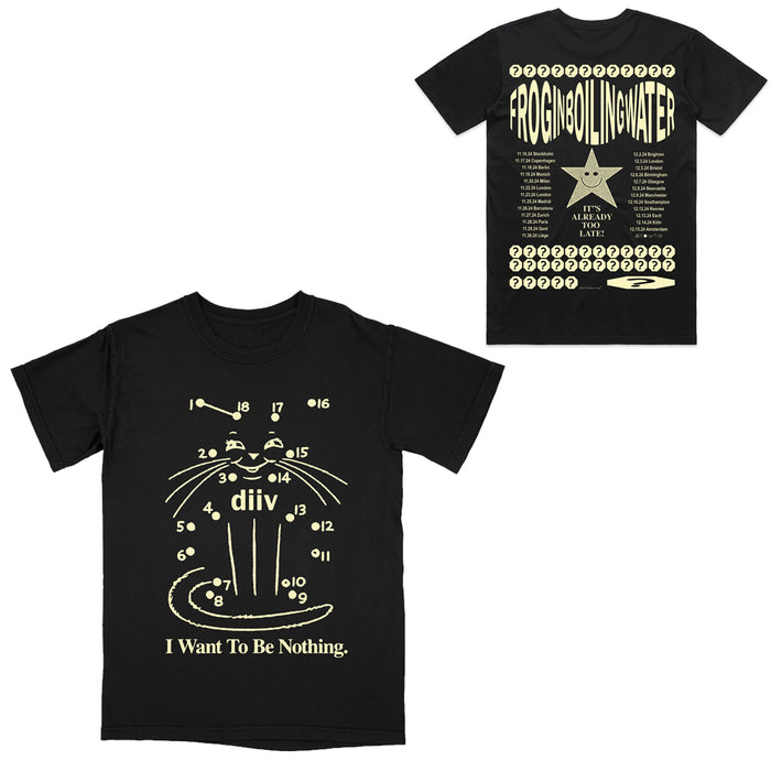 I Want To Be Nothing Tour T-Shirt - Bingo Merch