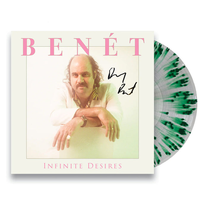 Infinite Desires Limited Edition Ultra Clear w/Evergreen Splatter LP - Bingo Merch