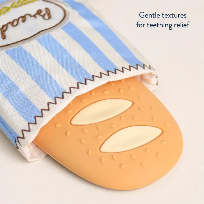 Itzy Ritzy Bitzy Crinkle Sensory & Teether Toy – Baguette