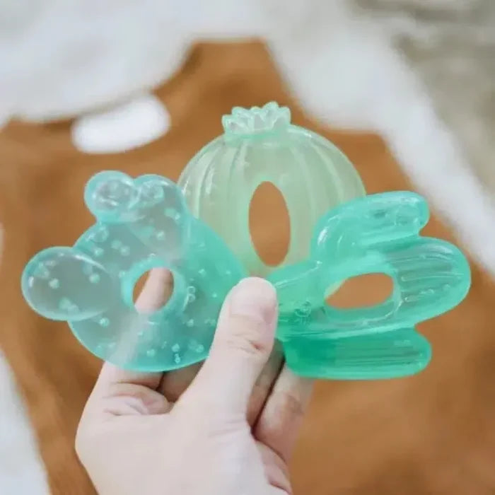 Itzy Ritzy - Cutie Coolers - 3 Water Filled Teethers-Rattles + Teething Toys-Foods-Posh Baby