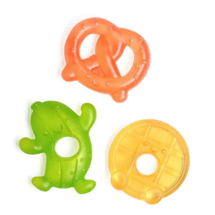 Itzy Ritzy - Cutie Coolers - 3 Water Filled Teethers-Rattles + Teething Toys-Foods-Posh Baby
