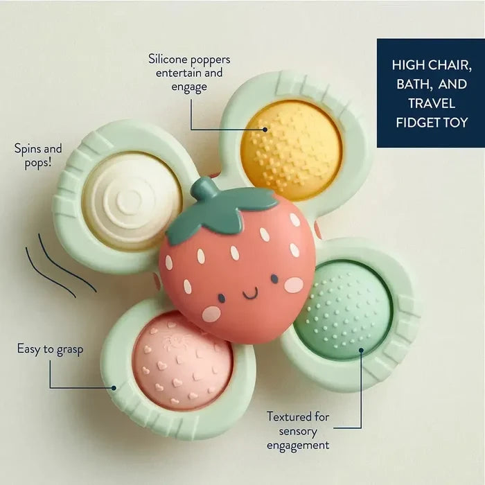 Itzy Ritzy - Itzy Pop & Whirl-Rattles + Teething Toys-Smile-Posh Baby
