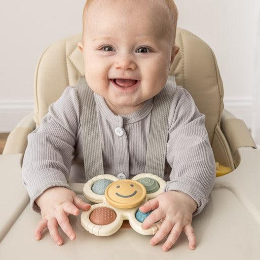 Itzy Ritzy - Itzy Pop & Whirl-Rattles + Teething Toys-Smile-Posh Baby